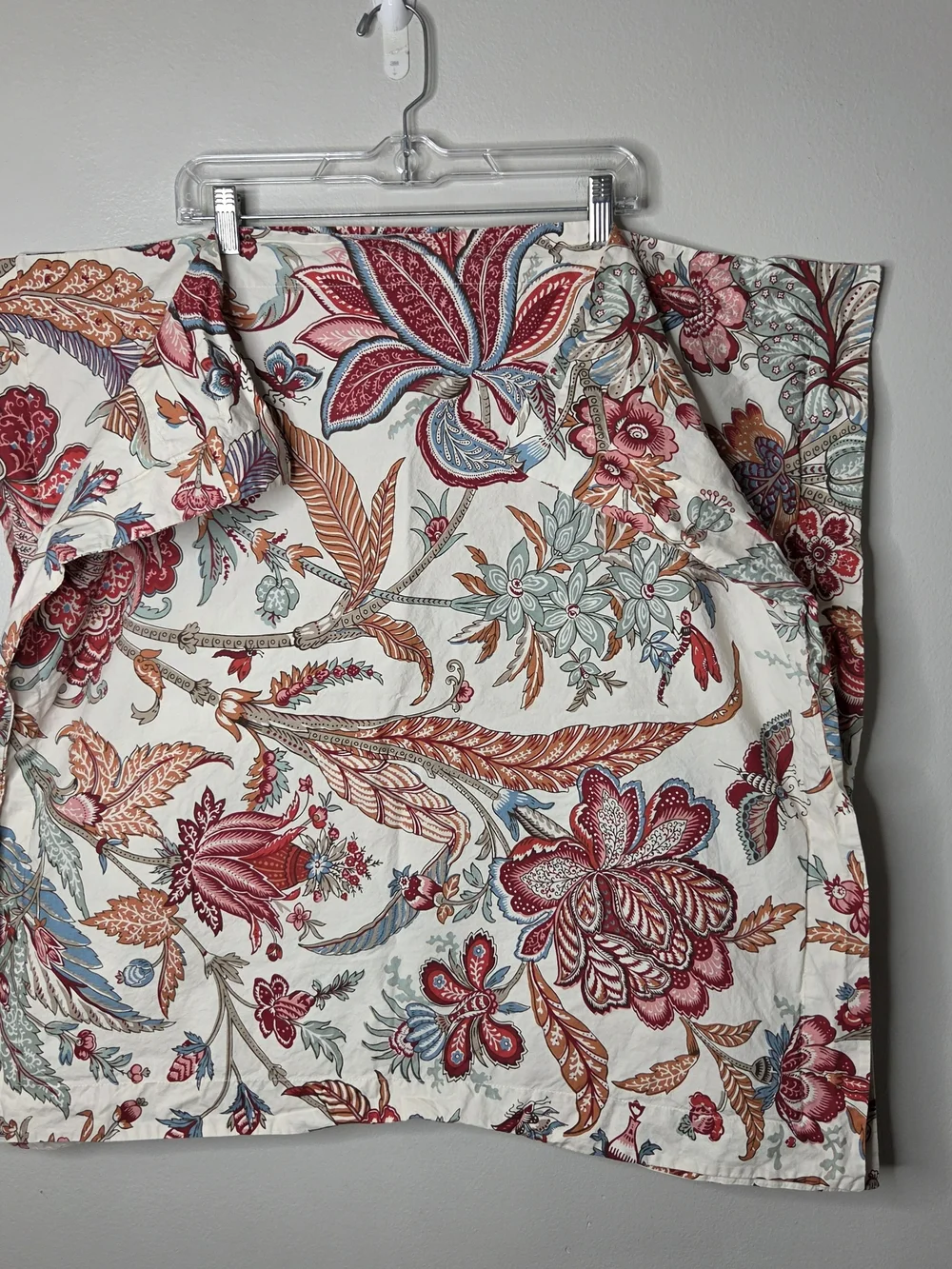 PotteryBarn Diedre Palampore Floral Organic Cotton Set Of 2 Euro Shams